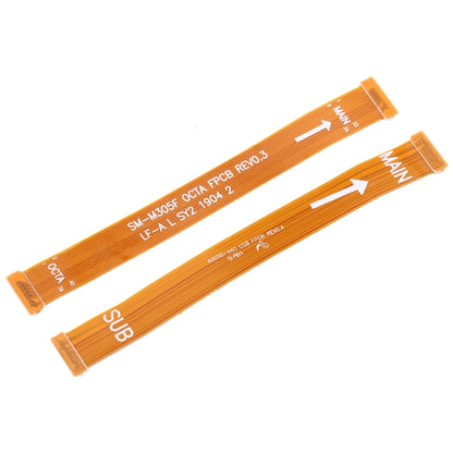 Samsung Galaxy M30 Motherboard Flex Cable Ribbon Replacement - 1 Pair, Compatible & Professionally Tested