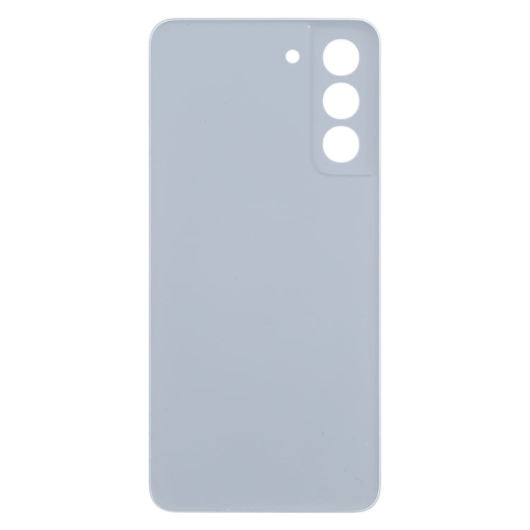 Samsung Galaxy S21 FE 5G (SM-G990B) White Battery Back Cover Replacement - Perfect Fit, Professional Installation Recommended