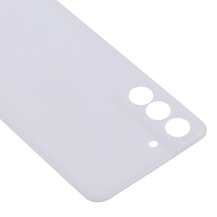 Samsung Galaxy S21 FE 5G (SM-G990B) White Battery Back Cover Replacement - Perfect Fit, Professional Installation Recommended