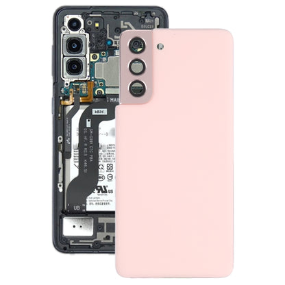 Samsung Galaxy S21 5G Pink Battery Back Cover with Camera Lens Frame - Replacement Housing for Repair