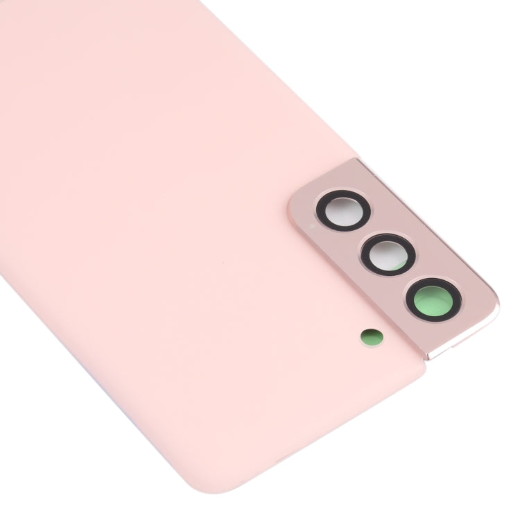 Samsung Galaxy S21 5G Pink Battery Back Cover with Camera Lens Frame - Replacement Housing for Repair