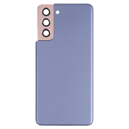 Samsung Galaxy S21 5G Replacement Back Cover with Camera Lens Frame - Purple, Professional Installation Recommended