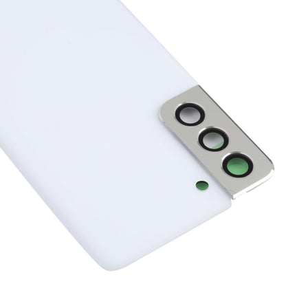 Samsung Galaxy S21 5G White Battery Back Cover with Camera Lens Frame - Replacement Part for Repair