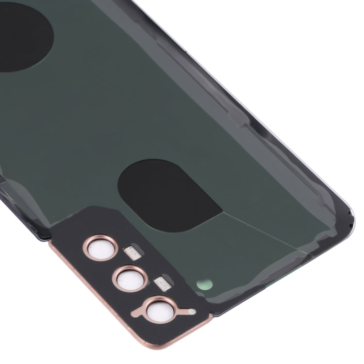 Pink Battery Back Cover Replacement for Samsung Galaxy S21+ 5G with Camera Lens Frame
