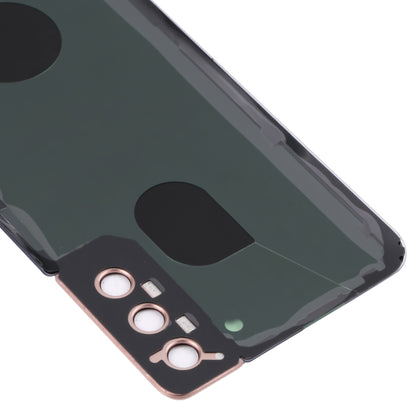 Pink Battery Back Cover Replacement for Samsung Galaxy S21+ 5G with Camera Lens Frame