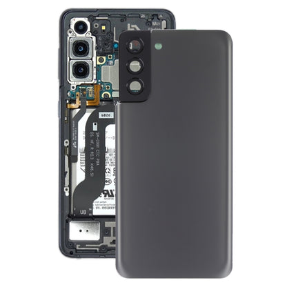 Samsung Galaxy S21+ 5G Grey Battery Back Cover Replacement with Camera Lens Frame - Compatible & Quality Checked