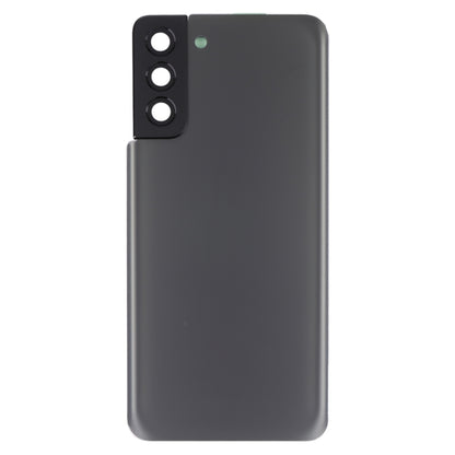 Samsung Galaxy S21+ 5G Grey Battery Back Cover Replacement with Camera Lens Frame - Compatible & Quality Checked