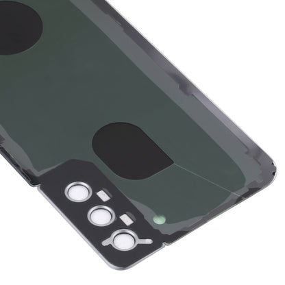 Gold Battery Back Cover Replacement for Samsung Galaxy S21+ 5G with Camera Lens Frame - Professional Installation Recommended
