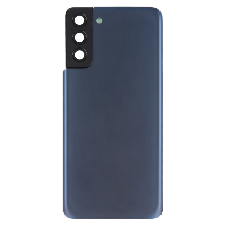 Samsung Galaxy S21+ 5G Blue Battery Back Cover with Camera Lens Frame - Replacement Housing