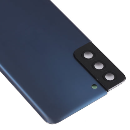 Samsung Galaxy S21+ 5G Blue Battery Back Cover with Camera Lens Frame - Replacement Housing