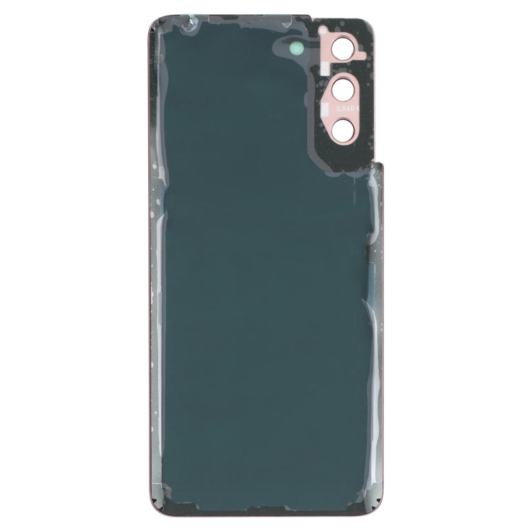 Samsung Galaxy S21+ 5G Red Battery Back Cover Replacement with Camera Lens Frame - Professional Installation Recommended