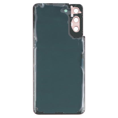 Samsung Galaxy S21+ 5G Red Battery Back Cover Replacement with Camera Lens Frame - Professional Installation Recommended