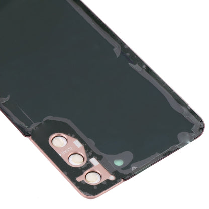 Samsung Galaxy S21+ 5G Red Battery Back Cover Replacement with Camera Lens Frame - Professional Installation Recommended