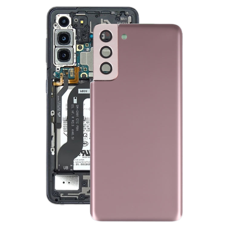 Samsung Galaxy S21+ 5G Battery Back Cover with Camera Lens Frame Replacement (Brown) - Professional Installation Recommended
