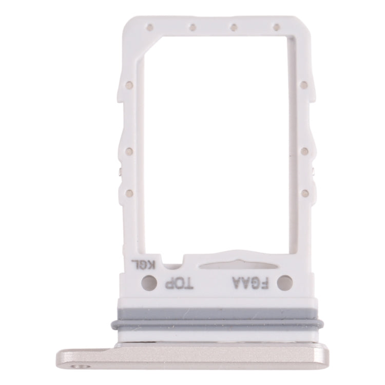 Original SIM Card Tray for Samsung Galaxy Z Flip3 5G SM-F711 (Silver) - Replacement Part, Professional Installation Recommended