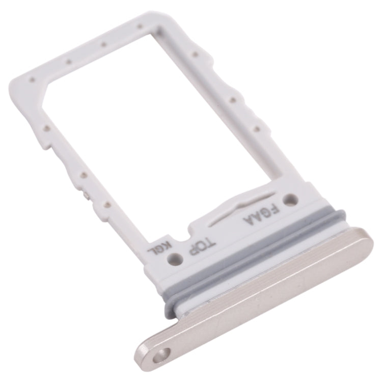 Original SIM Card Tray for Samsung Galaxy Z Flip3 5G SM-F711 (Silver) - Replacement Part, Professional Installation Recommended