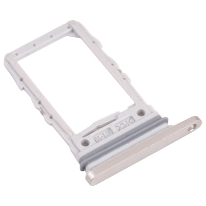Original SIM Card Tray for Samsung Galaxy Z Flip3 5G SM-F711 (Silver) - Replacement Part, Professional Installation Recommended