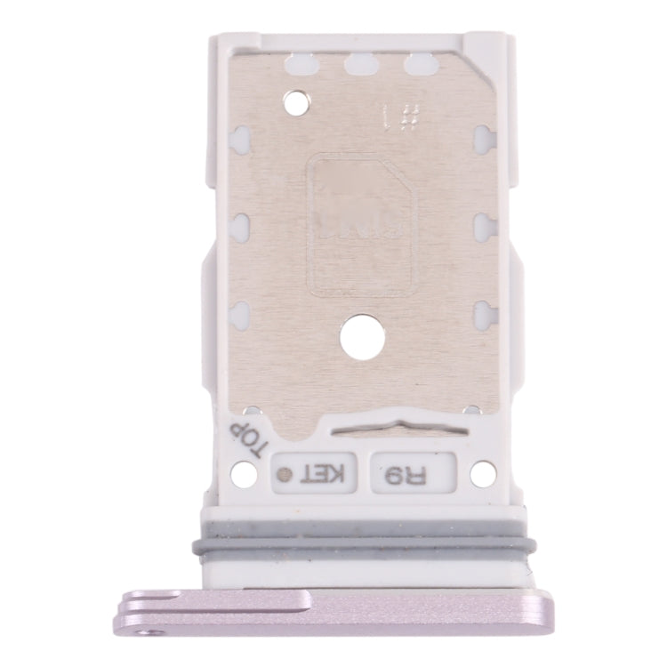 Original SIM Card Tray + SIM Card Tray for Samsung Galaxy Z Fold3 5G SM-F926 (Purple) - Replacement Part
