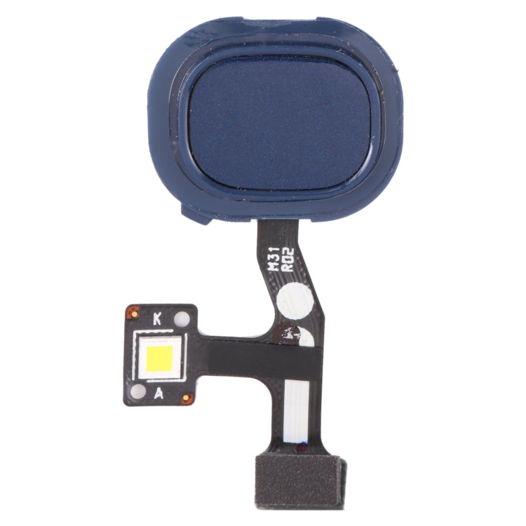 Original Fingerprint Sensor Flex Cable for Samsung Galaxy M31 SM-315 (Blue) - Replacement Part