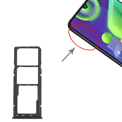 Samsung Galaxy M21 SM-M215 Black SIM Card Tray + Micro SD Card Tray - Replacement Parts for Optimal Performance