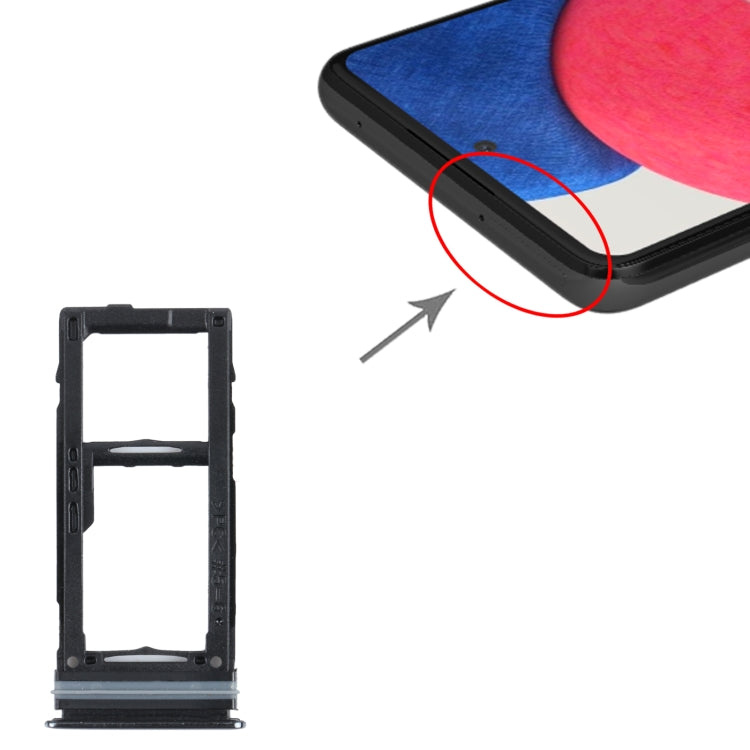 Samsung Galaxy A52S 5G SM-A528 SIM Card Tray & Micro SD Card Tray Replacement (Black) - Compatible & Checked
