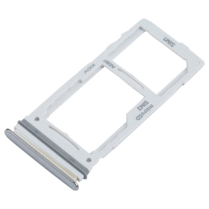 Samsung Galaxy A52S 5G SM-A528 SIM Card Tray + Micro SD Card Tray Replacement (Silver) - Compatible & Fully Functional