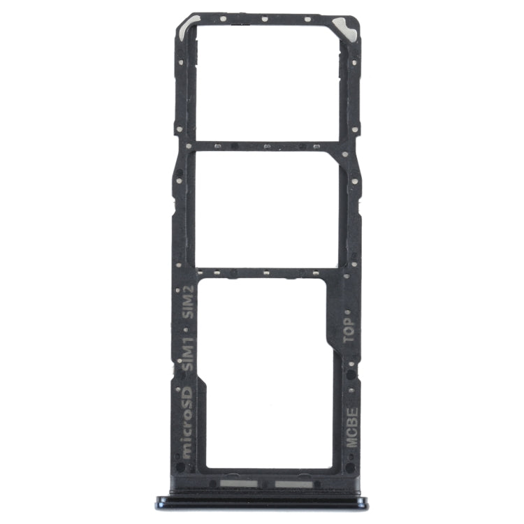Samsung Galaxy M32 SM-M325 Black SIM Card Tray + Micro SD Card Tray Replacement - Compatible & Checked Quality