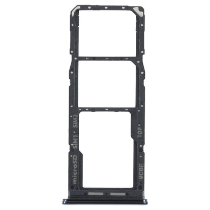 Samsung Galaxy M32 SM-M325 Black SIM Card Tray + Micro SD Card Tray Replacement - Compatible & Checked Quality