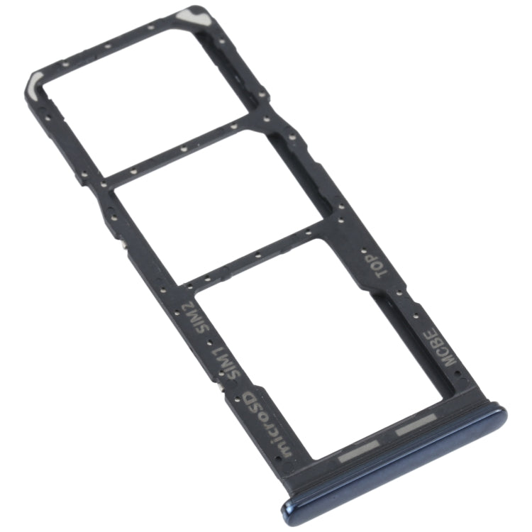 Samsung Galaxy M32 SM-M325 Black SIM Card Tray + Micro SD Card Tray Replacement - Compatible & Checked Quality