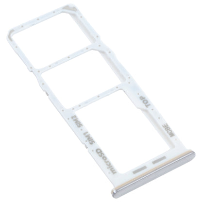 Samsung Galaxy M32 SM-M325 Silver SIM & Micro SD Card Tray Replacement - Compatible & Checked