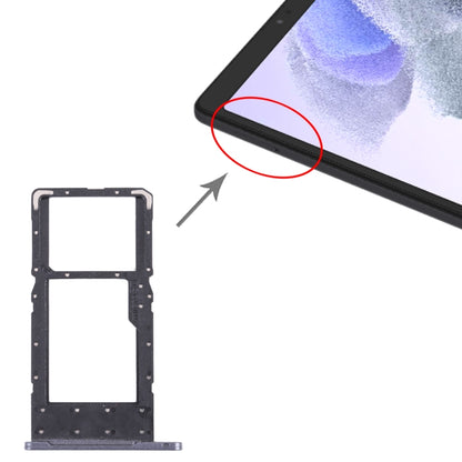 Samsung Galaxy Tab A7 Lite SM-T225 SIM & Micro SD Card Tray Replacement (Black) - Compatible & Quality Checked