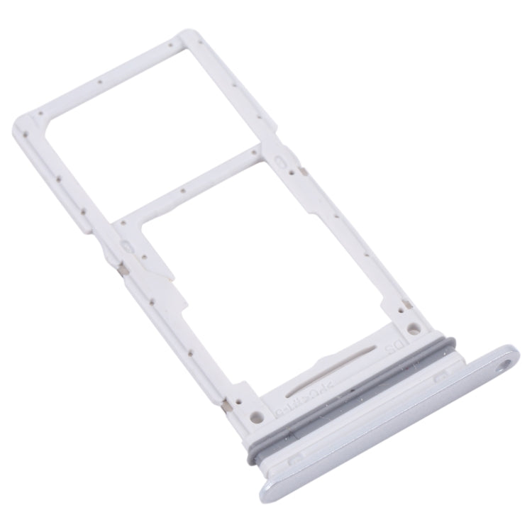 Original SIM Card Tray + Micro SD Card Tray for Samsung Galaxy A33 5G SM-A336B (White) - Replacement Part