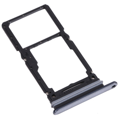 Original SIM Card Tray + Micro SD Card Tray for Samsung Galaxy A73 5G SM-A736B (Black) - Replacement Part