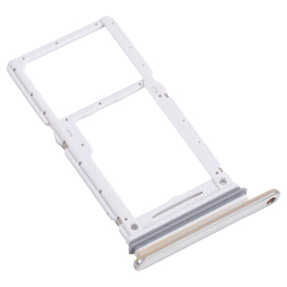 Original SIM Card Tray + Micro SD Card Tray for Samsung Galaxy A73 5G SM-A736B (White) - Replacement Part
