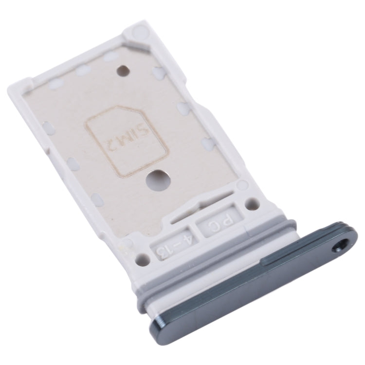 Original SIM Card Tray + SIM Card Tray for Samsung Galaxy S22 Ultra 5G SM-S908B (Green) - Quality Replacement