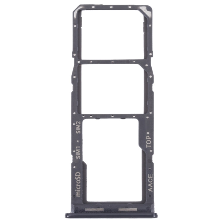 Samsung Galaxy A13 SM-A135 Original SIM Card Tray + Micro SD Card Tray (Black) - Replacement Parts