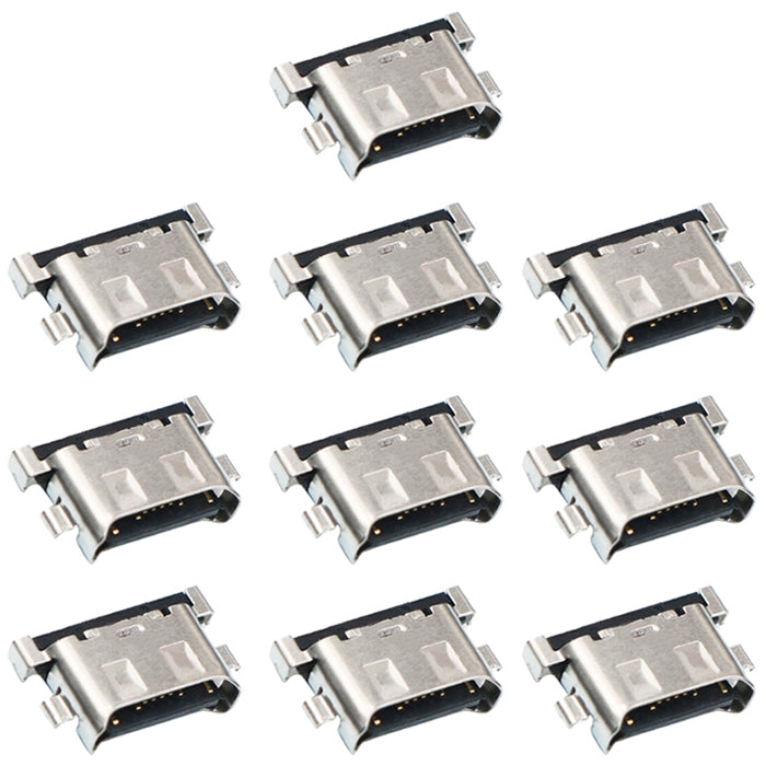 10pcs Charging Port Connector for Samsung Galaxy A60 (SM-A606F) - Replacement Parts