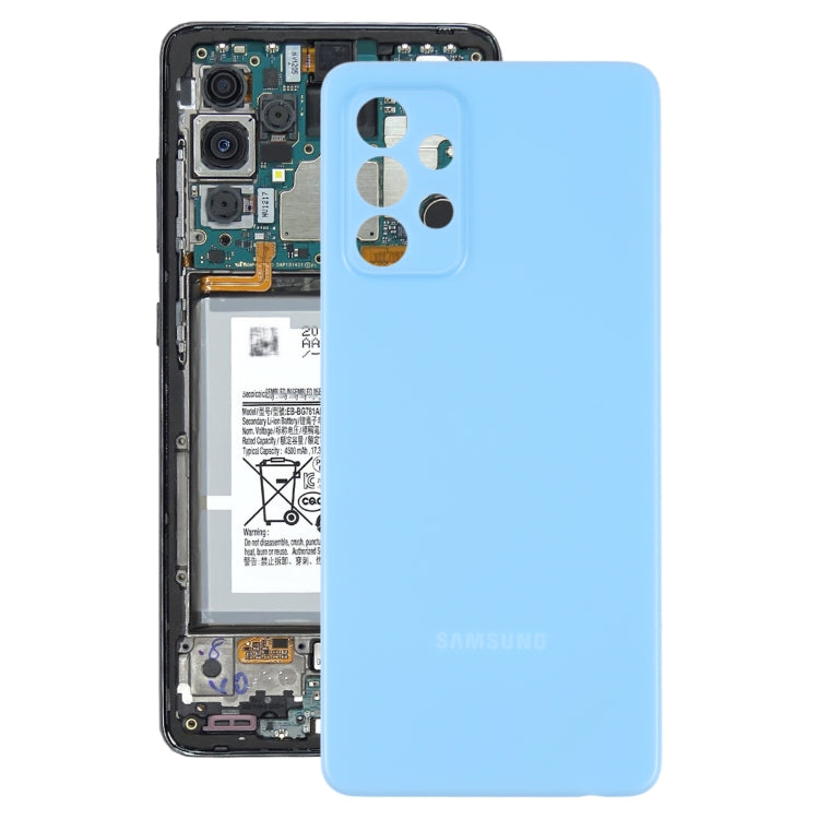 Samsung Galaxy A52 5G SM-A526B Battery Back Cover Replacement (Blue) - Quality Fit & Professional Installation Recommended