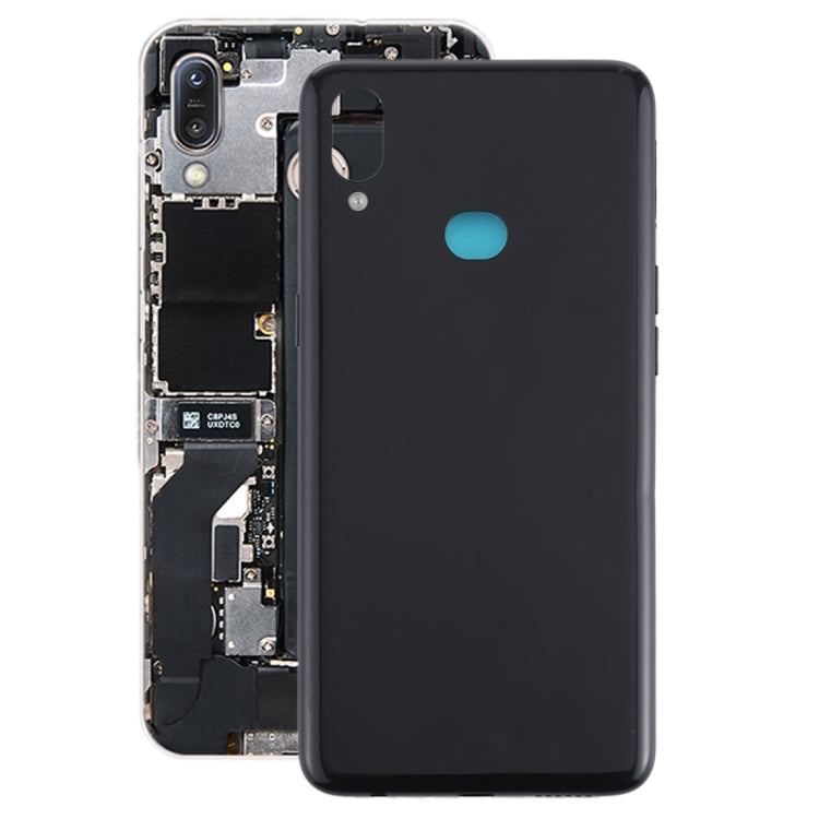 Samsung Galaxy A10s Replacement Battery Back Cover with Side Keys - Black, Compatible & Fully Functional