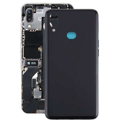 Samsung Galaxy A10s Replacement Battery Back Cover with Side Keys - Black, Compatible & Fully Functional