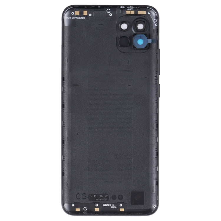 Black Back Cover Replacement for Samsung Galaxy A03 (SM-A035F) - Compatible, Professional Installation Recommended