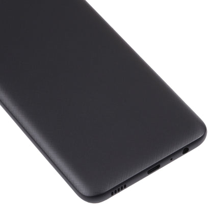 Black Back Cover Replacement for Samsung Galaxy A03 (SM-A035F) - Compatible, Professional Installation Recommended