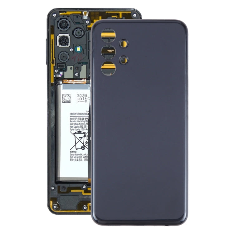 Samsung Galaxy A13 SM-A135 Replacement Battery Back Cover (Black) - Perfect Fit, Professional Installation Recommended