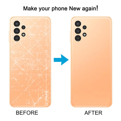 Samsung Galaxy A13 SM-A135 Replacement Battery Back Cover (Black) - Perfect Fit, Professional Installation Recommended