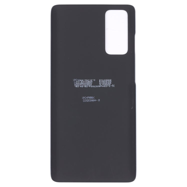 Samsung Galaxy S20 FE 5G SM-G781B Replacement Battery Back Cover - Black, Perfect Fit, Professional Installation Recommended