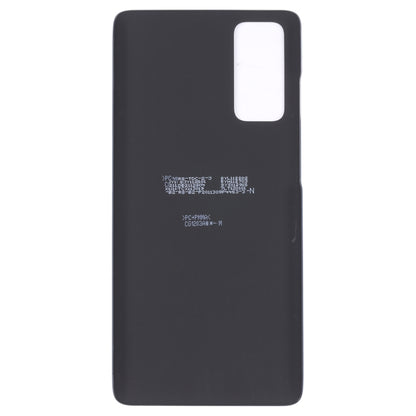 Samsung Galaxy S20 FE 5G SM-G781B Replacement Battery Back Cover - Black, Perfect Fit, Professional Installation Recommended