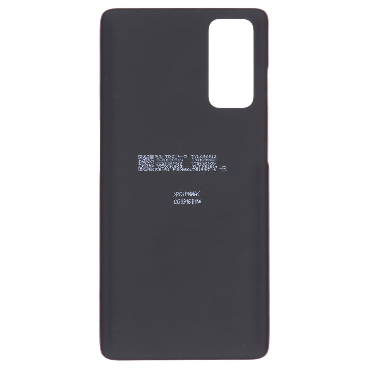 Red Back Cover Replacement for Samsung Galaxy S20 FE 5G (SM-G781B) - Quality Condition & Fit
