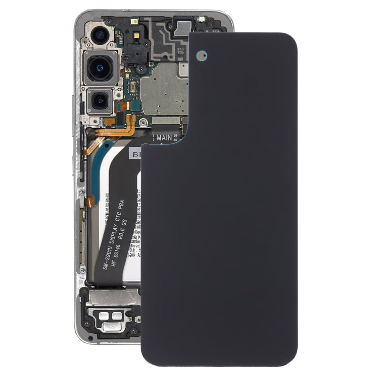 Samsung Galaxy S22 Battery Back Cover Replacement (Black) - Compatible, Quality Checked, Professional Installation Recommended