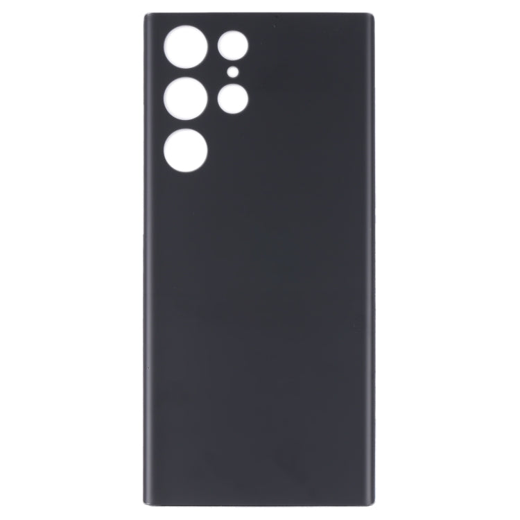 Black Battery Back Cover Replacement for Samsung Galaxy S22 Ultra 5G - Professional Installation Recommended