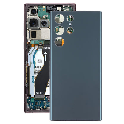 Green Battery Back Cover Replacement for Samsung Galaxy S22 Ultra 5G - Quality Checked & Fully Compatible